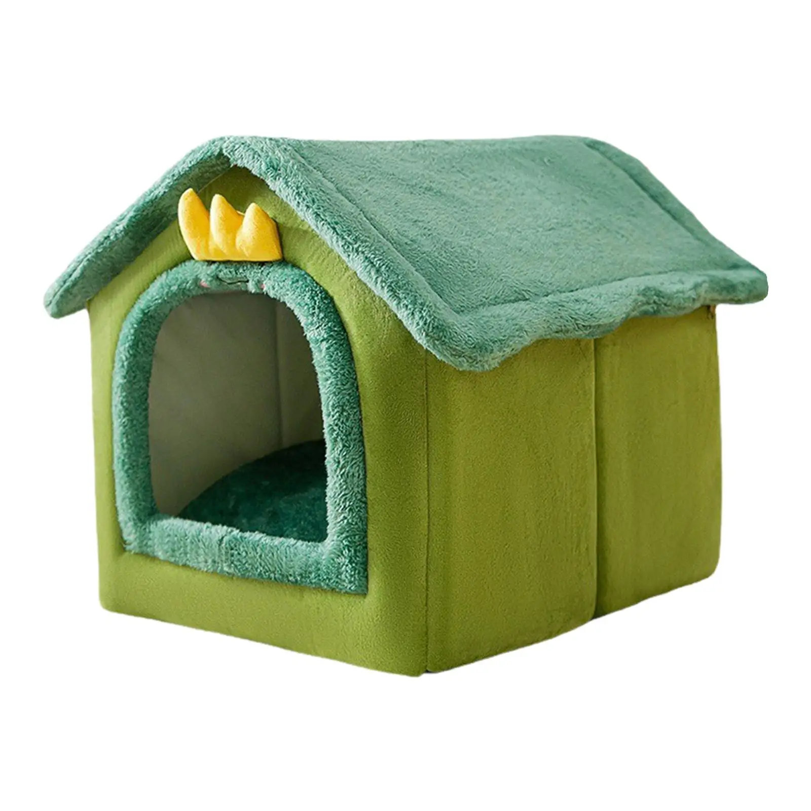 Cats Bed Sleeping House Cats Cave Pet Cushion Removable Washable Cats Hut Comfortable Kennel for Pet Supplies Small Animals