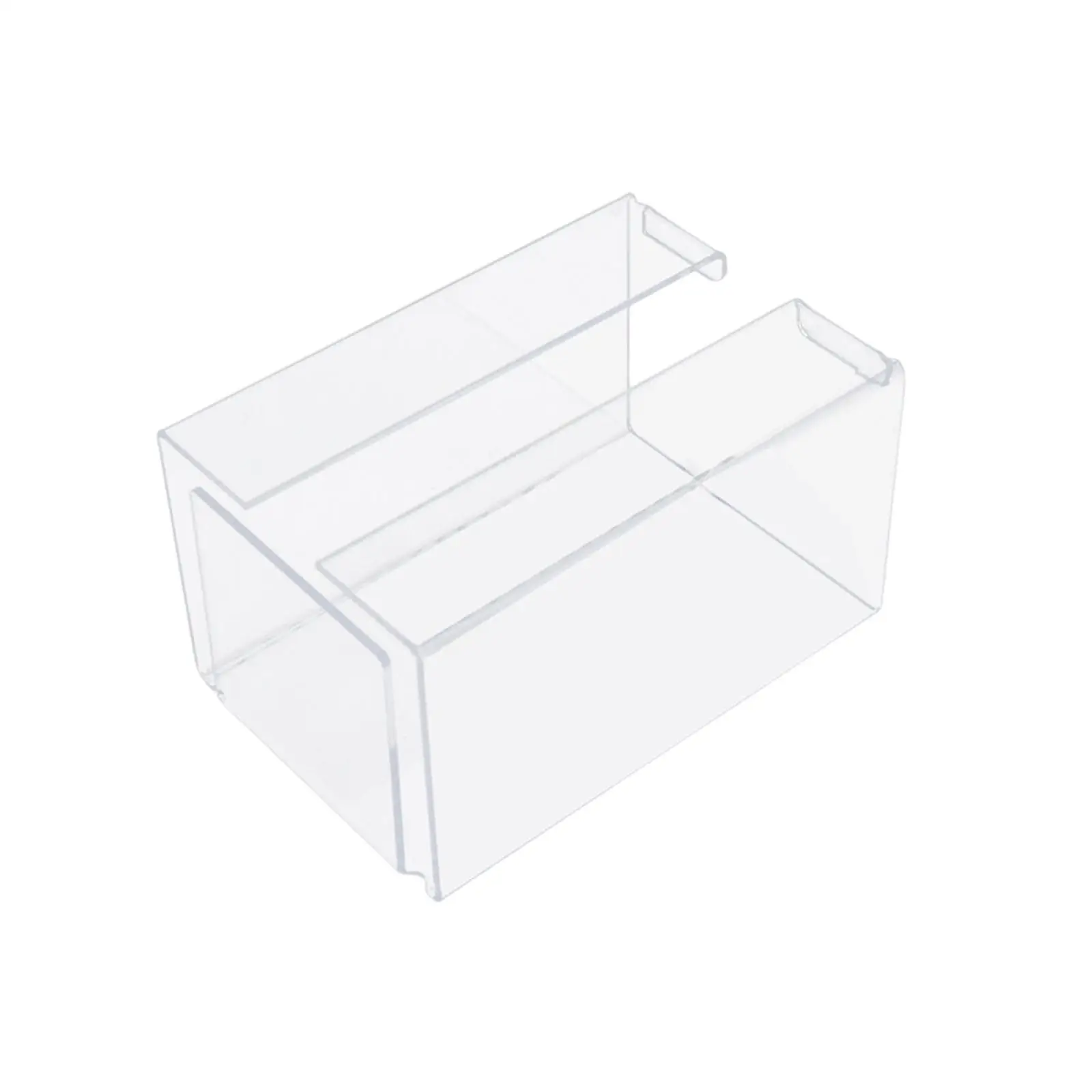 Paper box Modern Desktop Organizer Rectangular Clear Acrylic Tissue Box