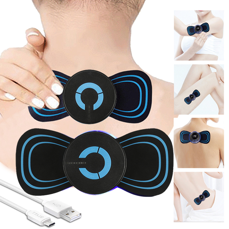 Best of Portable Neck Massager Mini Electric Pulse Cervical Back Muscle Massager Pain Relief Health Care Shoulder Leg Massage Instrument Reviews & Tips