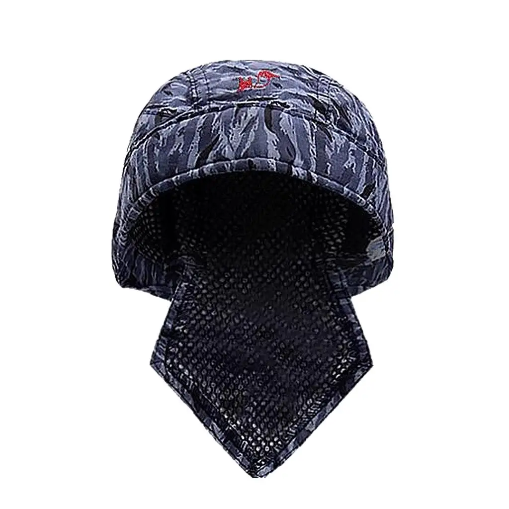 Welding  Protective Hat  Scarf  Flame Retardant Cotton Helmet