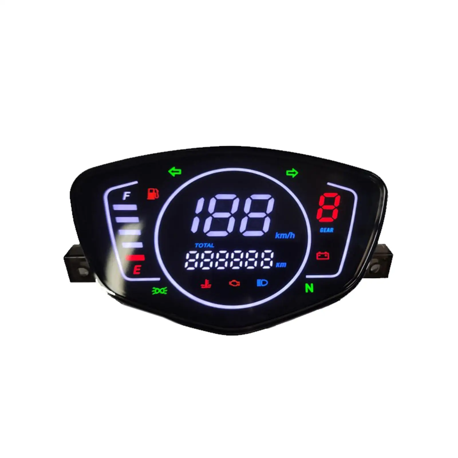 Motorbike LED Digital Speedometer Tachometer Odometer Modification Electronic for Yamaha LC 135 Replace Parts High Quality