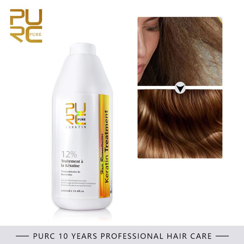 Best of PURC 12% Brazilian Keratin Treatment Straightening Hair Keratin For Deep Curly Hair Treatment Wholesale Hair Care Products PURE Reviews & Tips