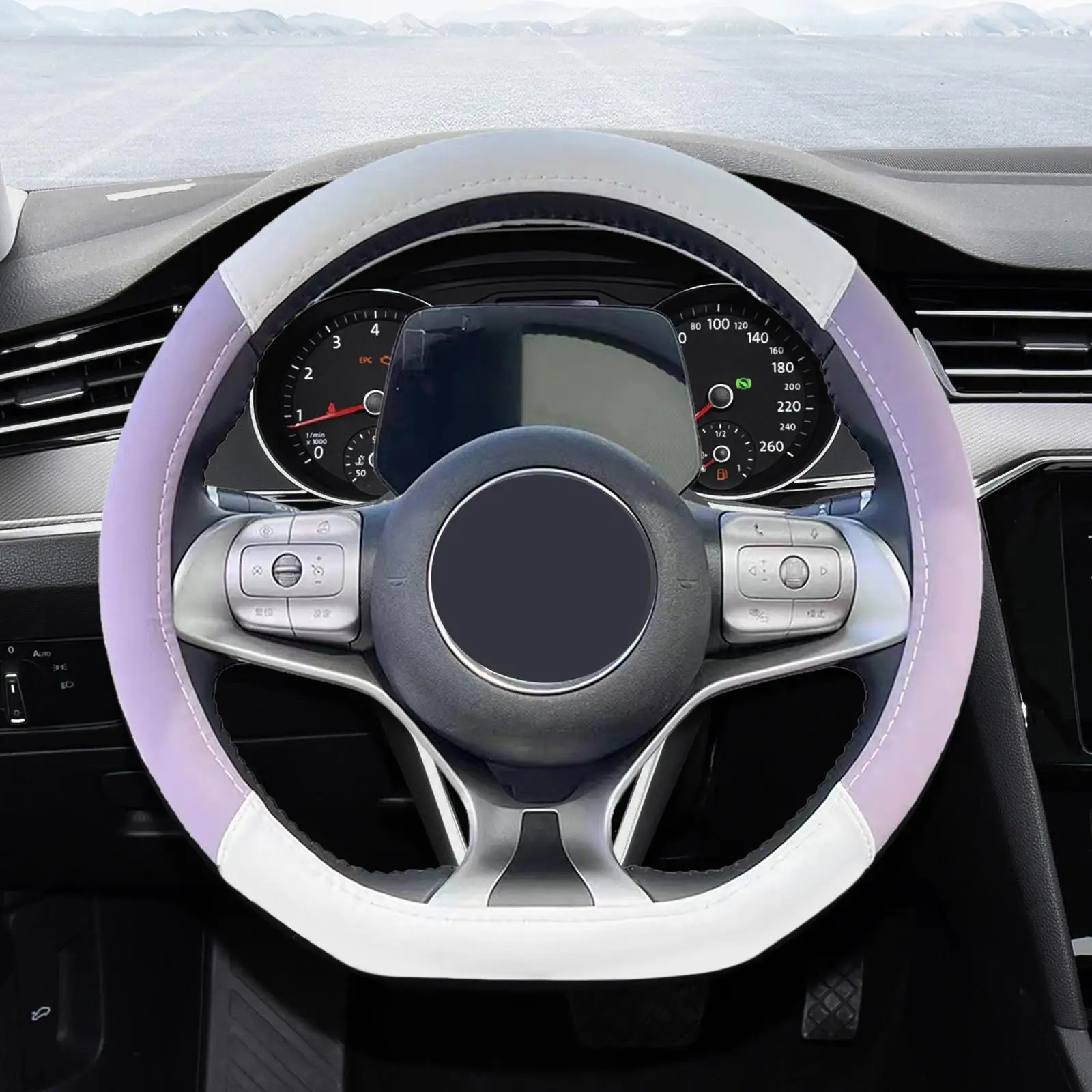 Car Steering Wheel Cover Comfortable Protective Cover for Byd Dolphin