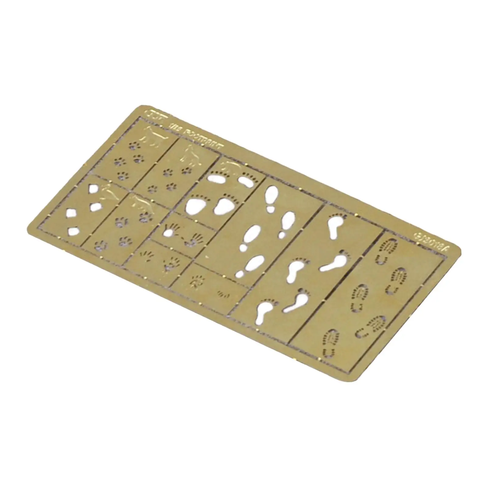 DIY Model Painting Template Craft Stenciling Plate for 1/35 Model Tank Vehicles