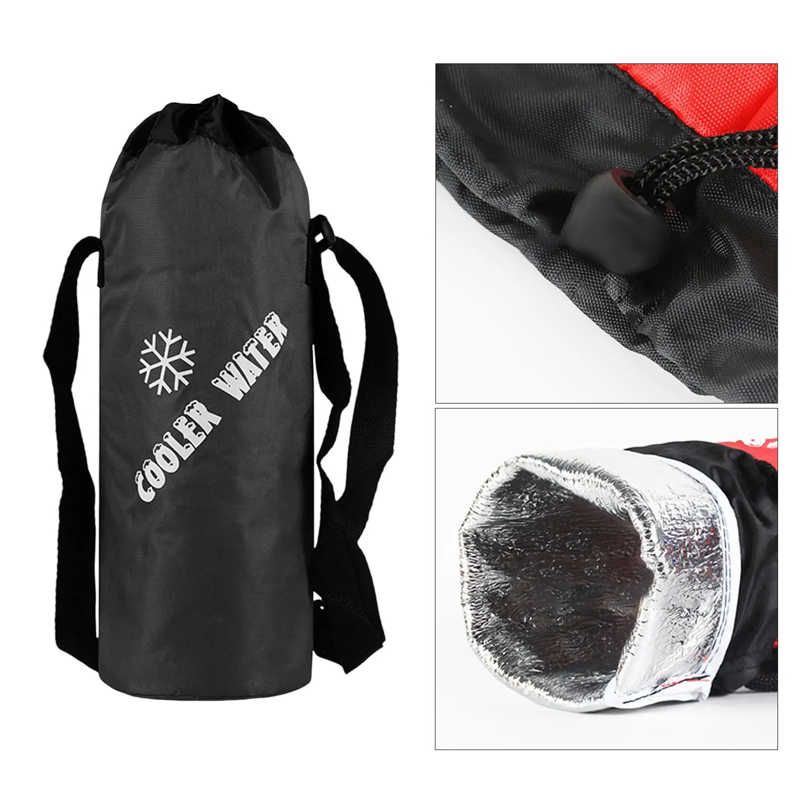 Insulated Tote Leakproof Bottle Cover for Traveling Camping Unisex