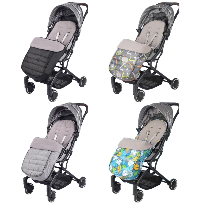 Baby Kinderwagen Fußsack Winter Warme Warenkorb Sitzkissen Universal Kinderwagen Schlafsack Wasserdicht Outdoor Essential A2UB – Detail 1