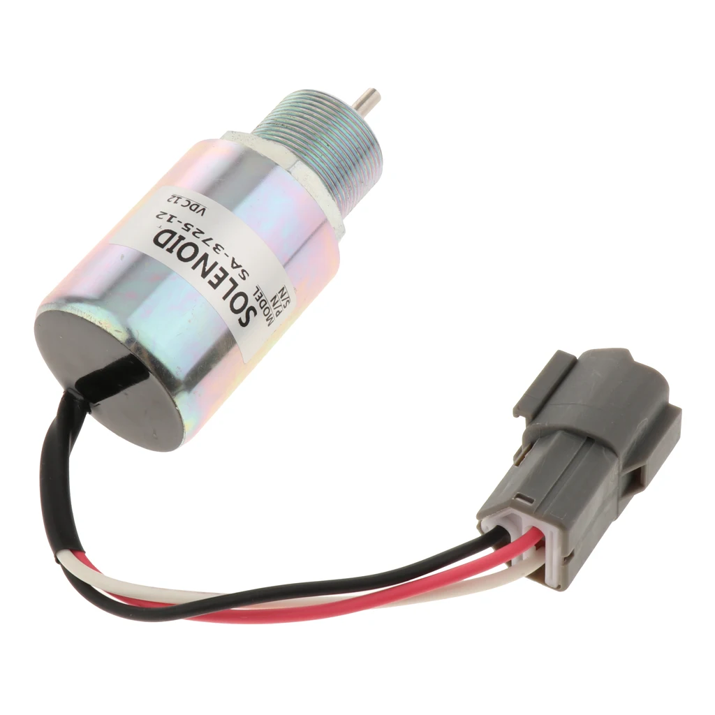 Solid Fuel Shut Off Solenoid Valve 3725-12 for   S3L S3L2 ENGINE