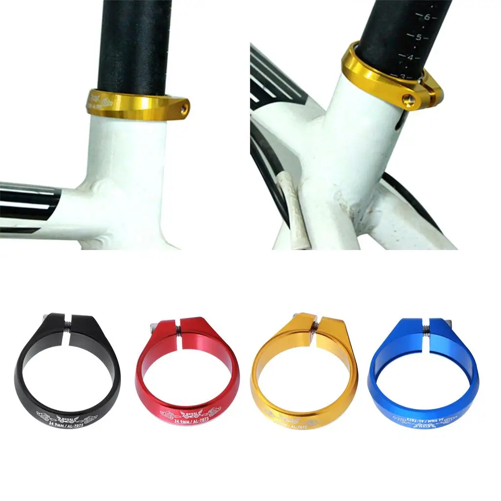 Road Bike  34.9mm Seat Post Clamp Seatpost Clamps Clip Fixed Gear