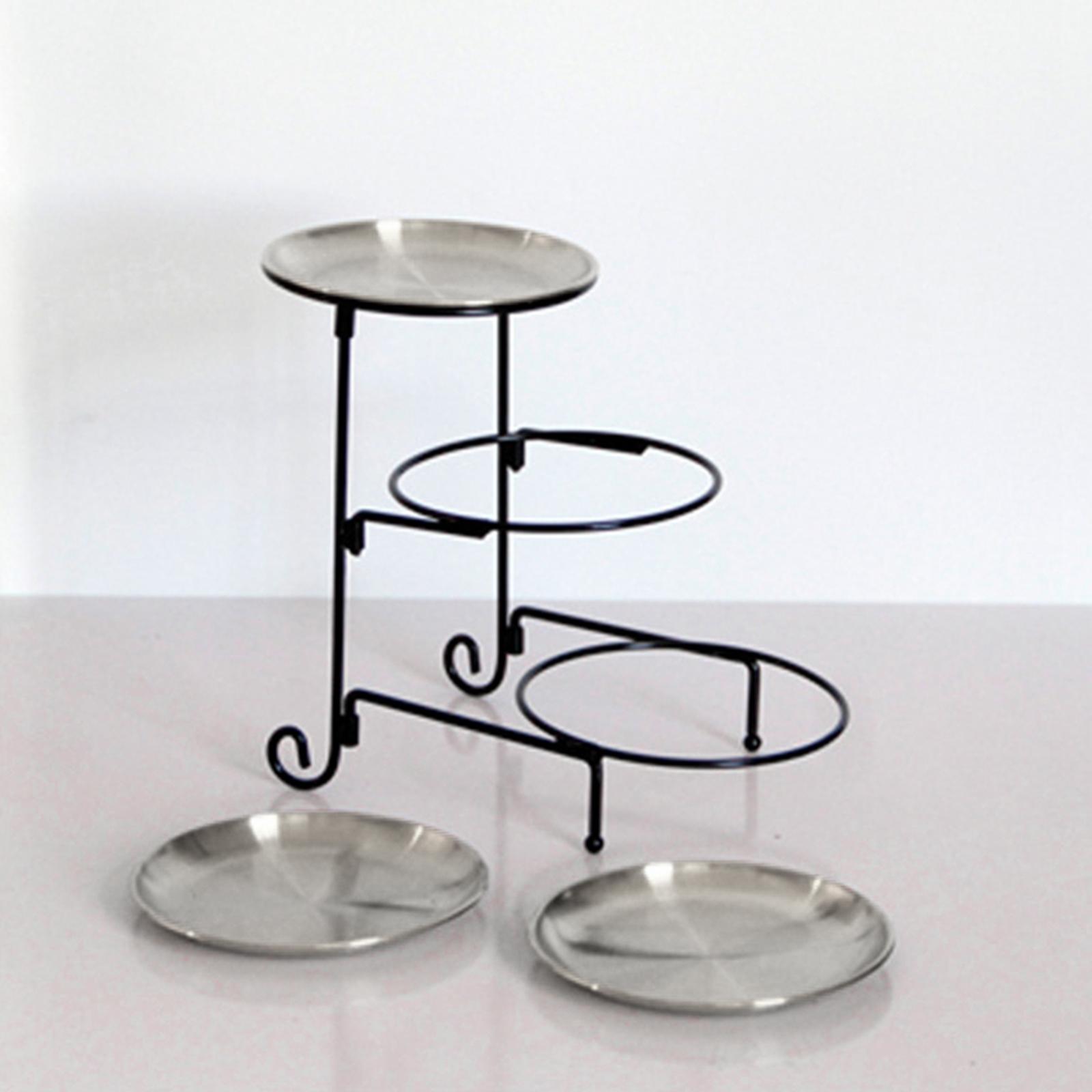 3 Tier Serving Tray Cupcake Stand Detachable for Party Home