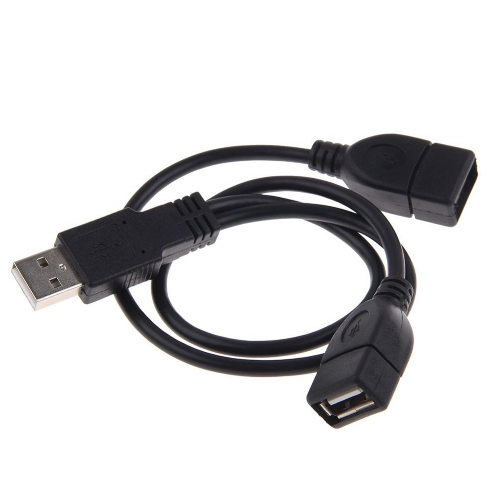 Hochwertiges USB 3.0-Kabel USB-Doppelteiler-Adapter kabel ein bis zwei Buchse zu USB 2 Stecker Lade datenkabel – Detail 7