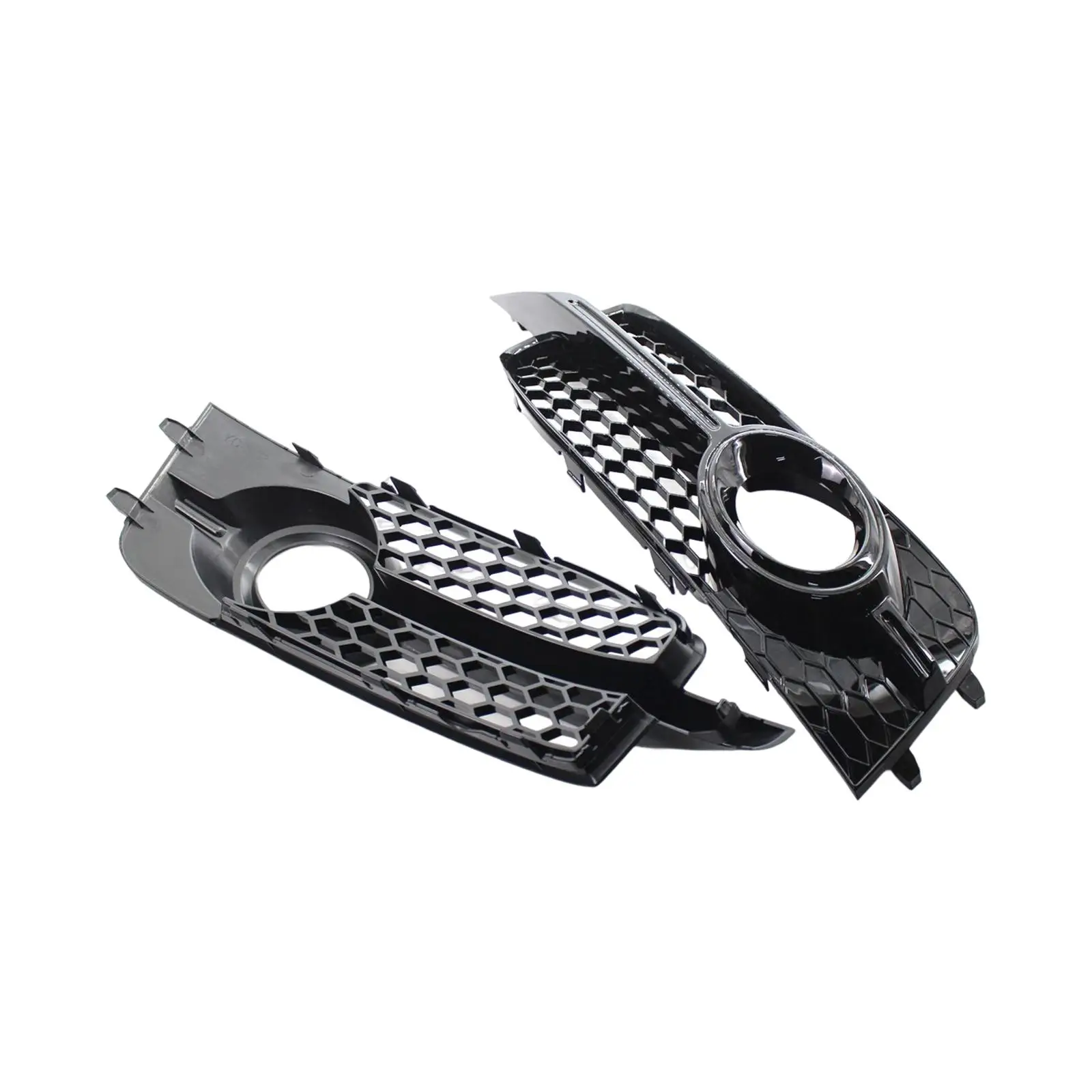 2Pcs 8x0807681B Fog Lamp Surround Cover Grille 8x0807682B for