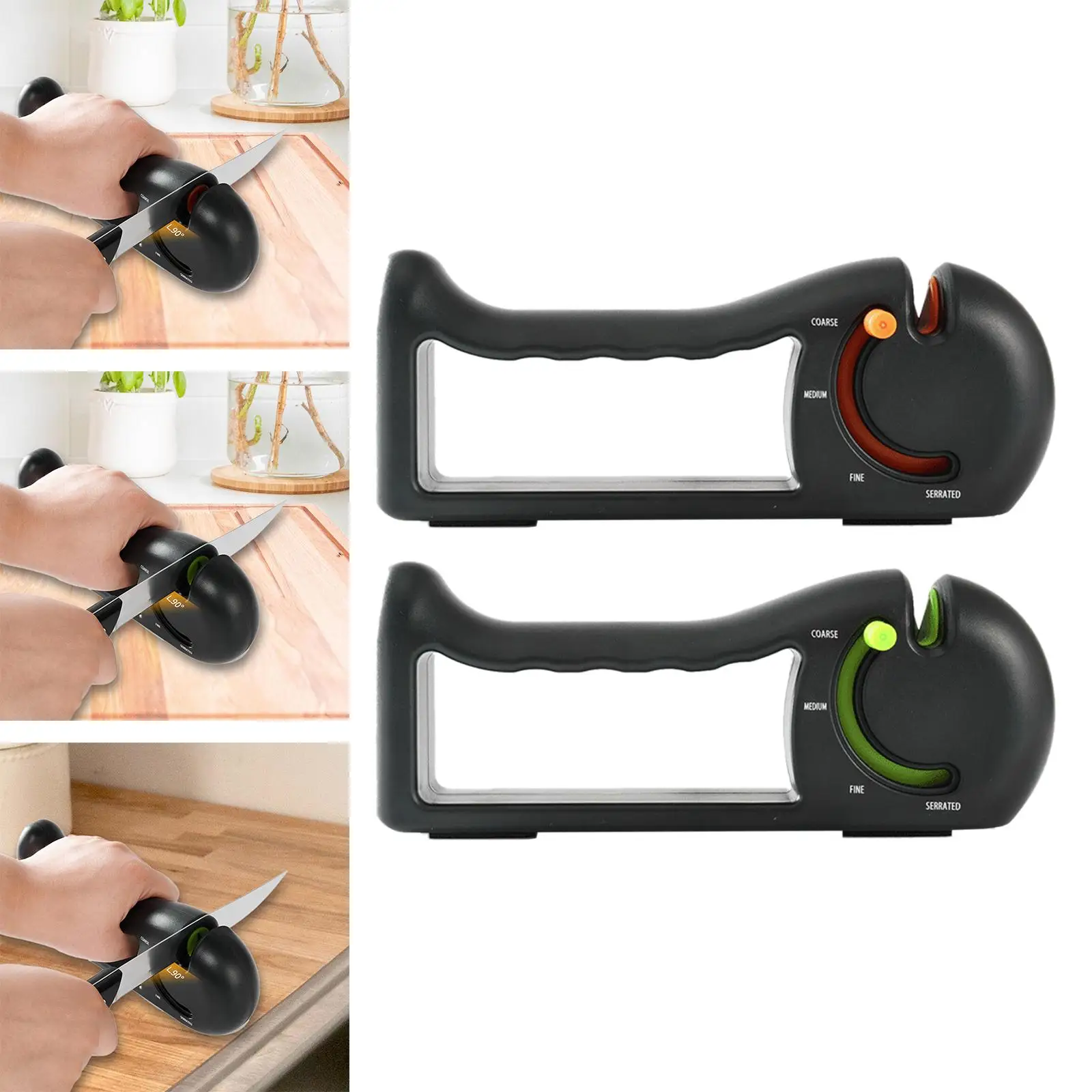 Knife Sharpeners for Kitchen Knives Handheld for Kitchen Knife Accessories