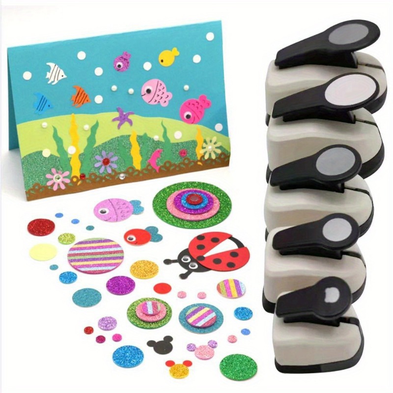 Description Picture 4 of item1PC Paper Craft Punches Circle Hole Puncher for Art Craft Paper Scrapbooking Supplies Paper Craft DIY Handmade Paper Cutter
