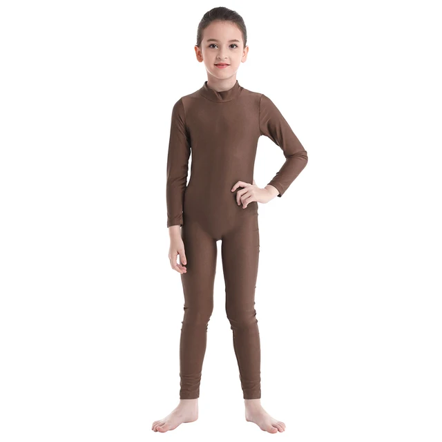 Lzcmsoft Child Long Sleeve Unitards For Girls Ballet Dance Gymnastics  Unitard Full Bodysuits Toddler Spandex Stage Dancewear - Ballet - AliExpress