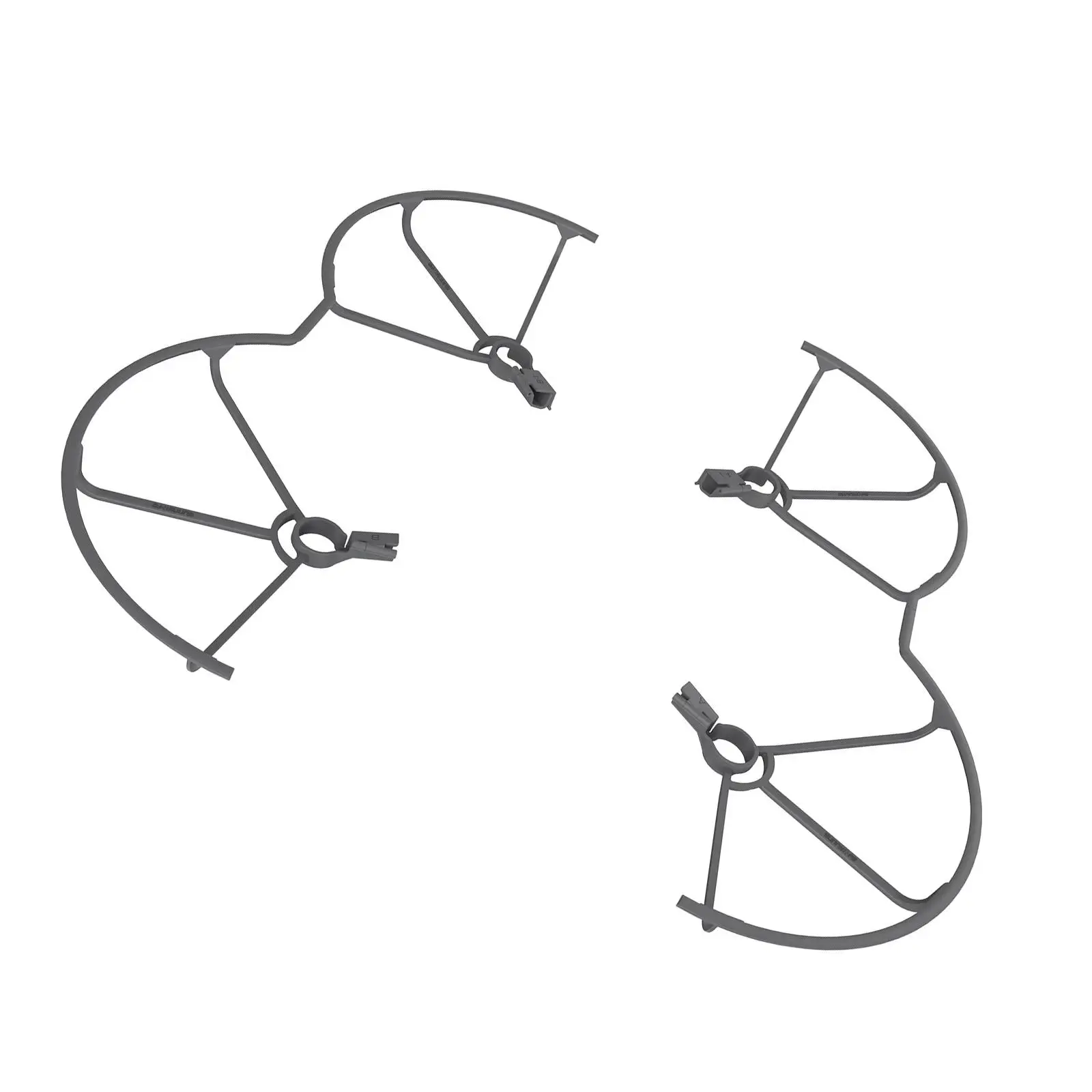 2 Pieces Propeller  Guard Protective Anti-  Accessory Cage Cover Anti-Collision   Mount  for 3