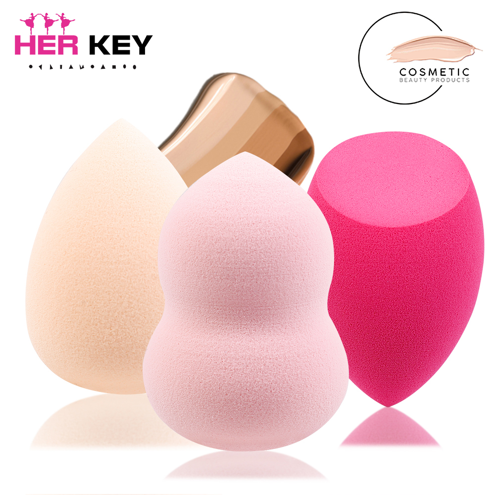 Best of 1Pc Cosmetic Puff Powder Puff Smooth Women&#039;s Makeup Foundation Sponge Beauty To Make Up Tools &amp; Accessories Water-drop Shape Reviews & Tips