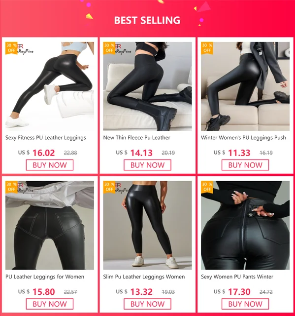Sexy Women's Leggings Autumn Winter New Matte PU Leather Pants Padded  Bottoming Pants Tight Elastic Foot Pants Woman Clothing - AliExpress