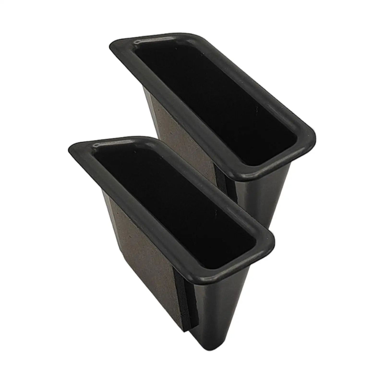 Door Side Storage Box Interior Accessories Handle Pocket Armrest Phone Container Vehicle Spare Parts Direct Replacement Black