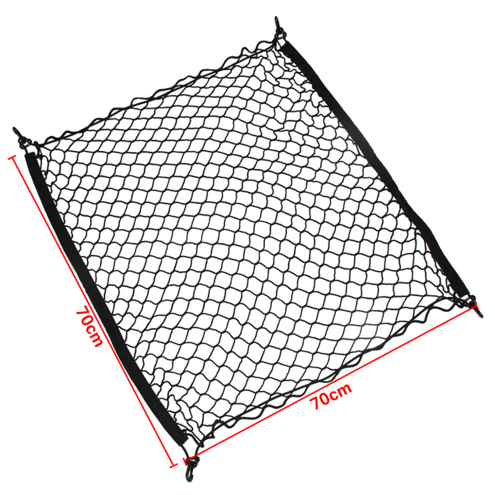 4 Haken Kofferraum Cargo Mesh Net Gepäck Für Mercedes Benz W211 W221 W220 W163 W164 W203 C E SLK GLK CLS M GL Zubehör – Detail 3