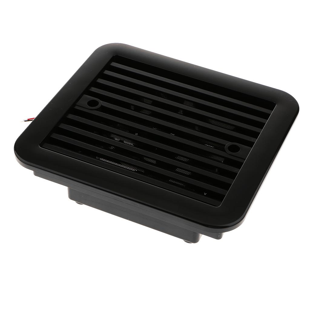 RV   Vents, Easy Installation and Cleaning, Installation Hardware Included - Black