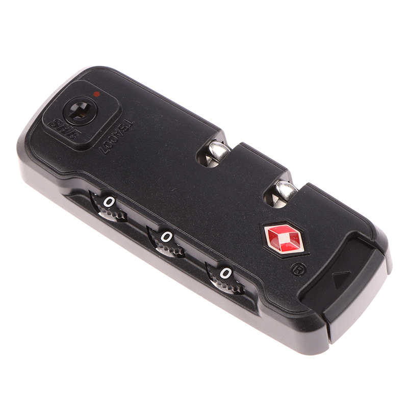 Security Fixed Lock Cupboard Cabinet Locker Padlock For TSA 3 Digit Password Combination Travel Bag Suitcase Luggage Accessories