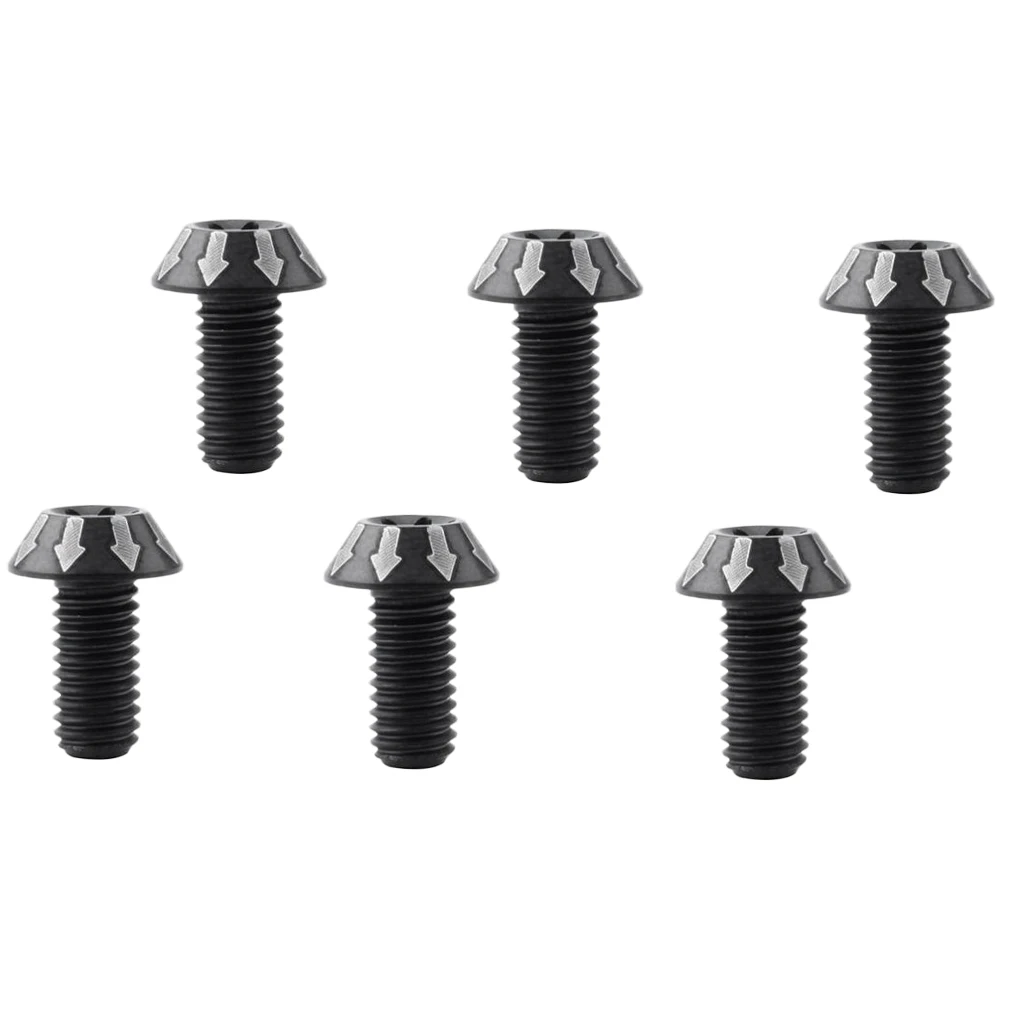 6 Count Bike Disc Rotor  Rotor Screws Replacement M5 X14 Mm