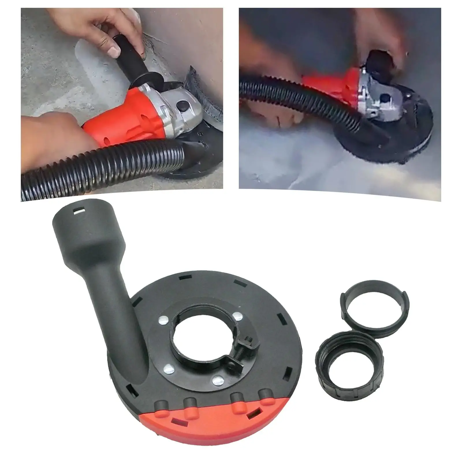 Dust Shroud Grinder Attachments Grinder Dust Collector Angle Grinder Dust Cover 5.5in for Angle Grinder Stone Concrete Granite