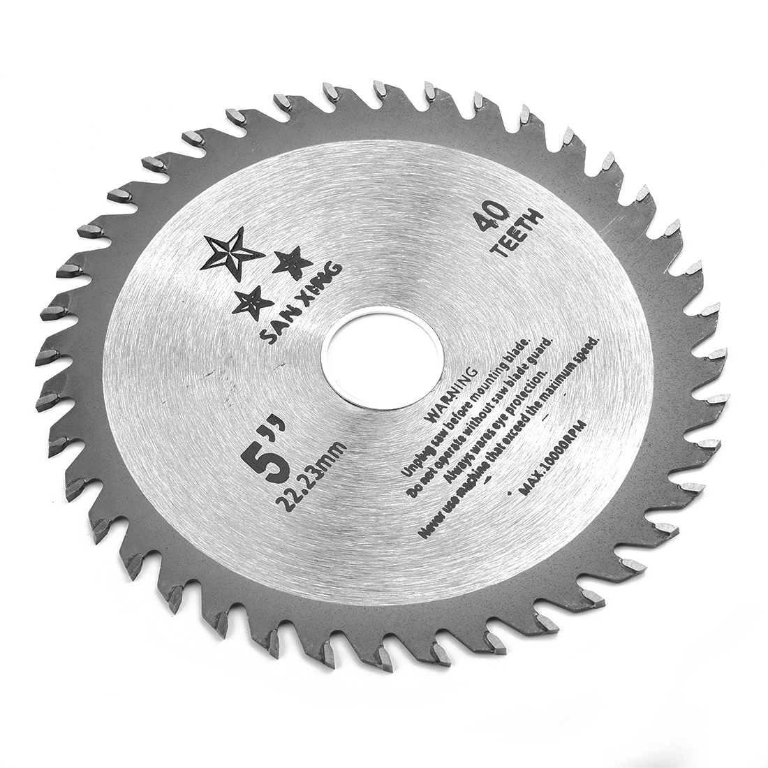 5inch 125mm Cutting Disc Mini Circular Saw Blade For Wood Plastic Metal Rotating Cutting Tools 40 Teeth