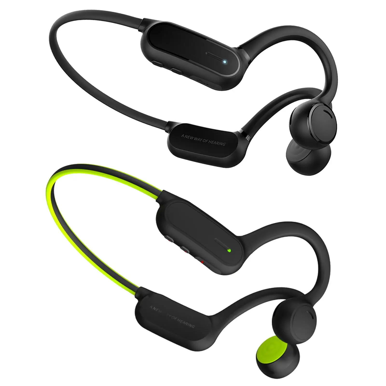 Bluetooth 5.0 Bone Conduction Headphones Wireless Headphone for Bicycling