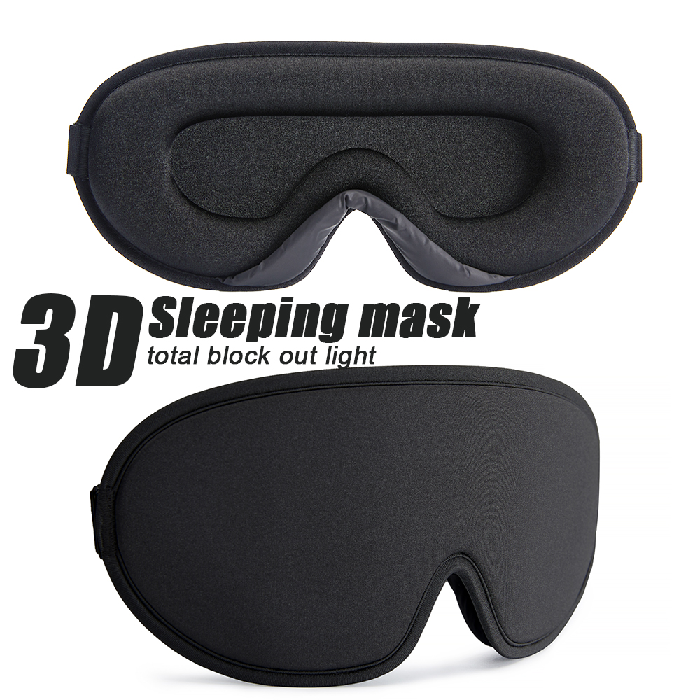 Best of 3D Sleep Mask Large Room For Eyeslash Blindfold Eyeshade Sleeping Mask Eye Patche Mask Sleeping Aid Block Out Ligh Slaapmasker Reviews & Tips