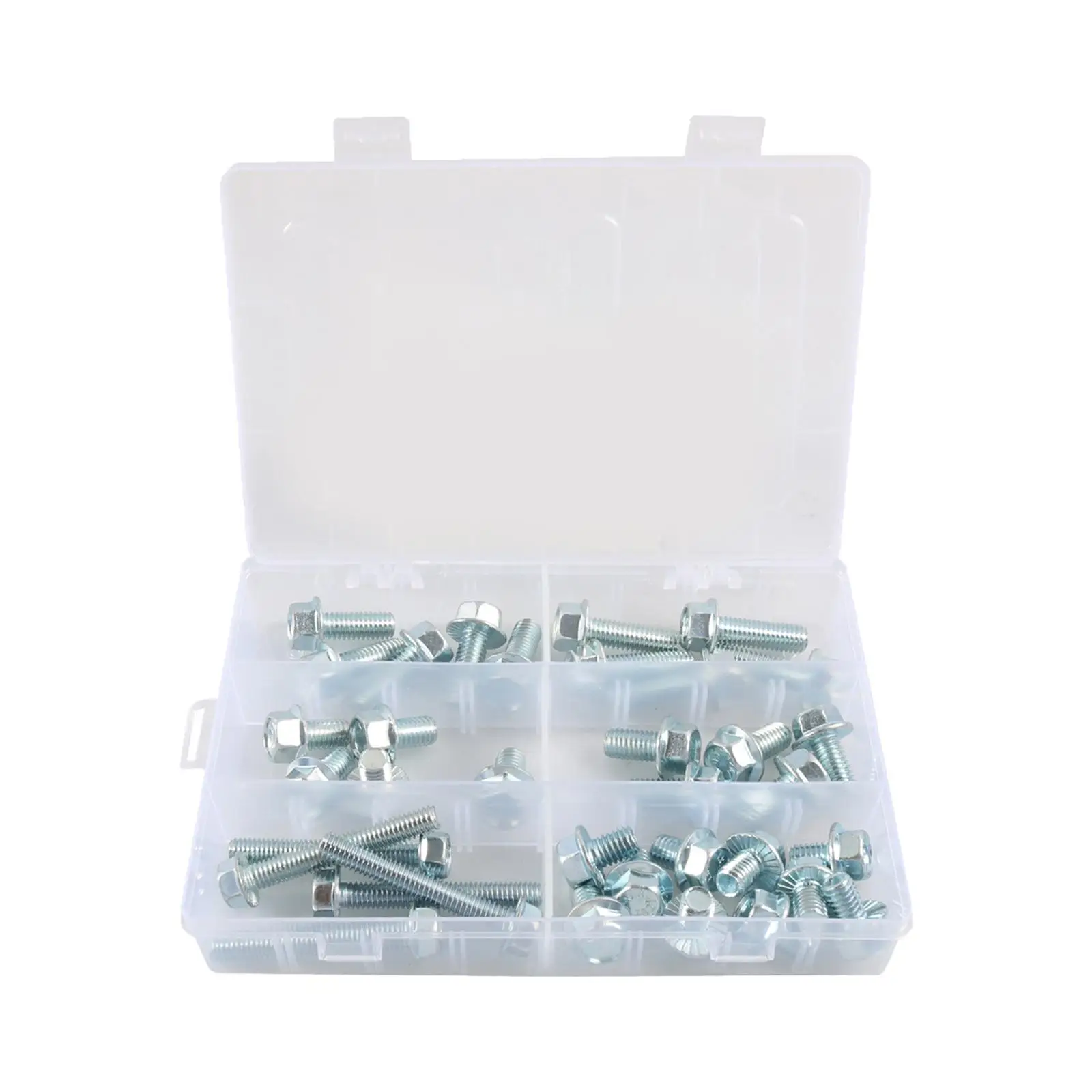 35Pcs nut bolts assortment, Fasteners Kits Stainless Steel 6 Different Sizes Retainer Universal Screw for Door Panel Interior