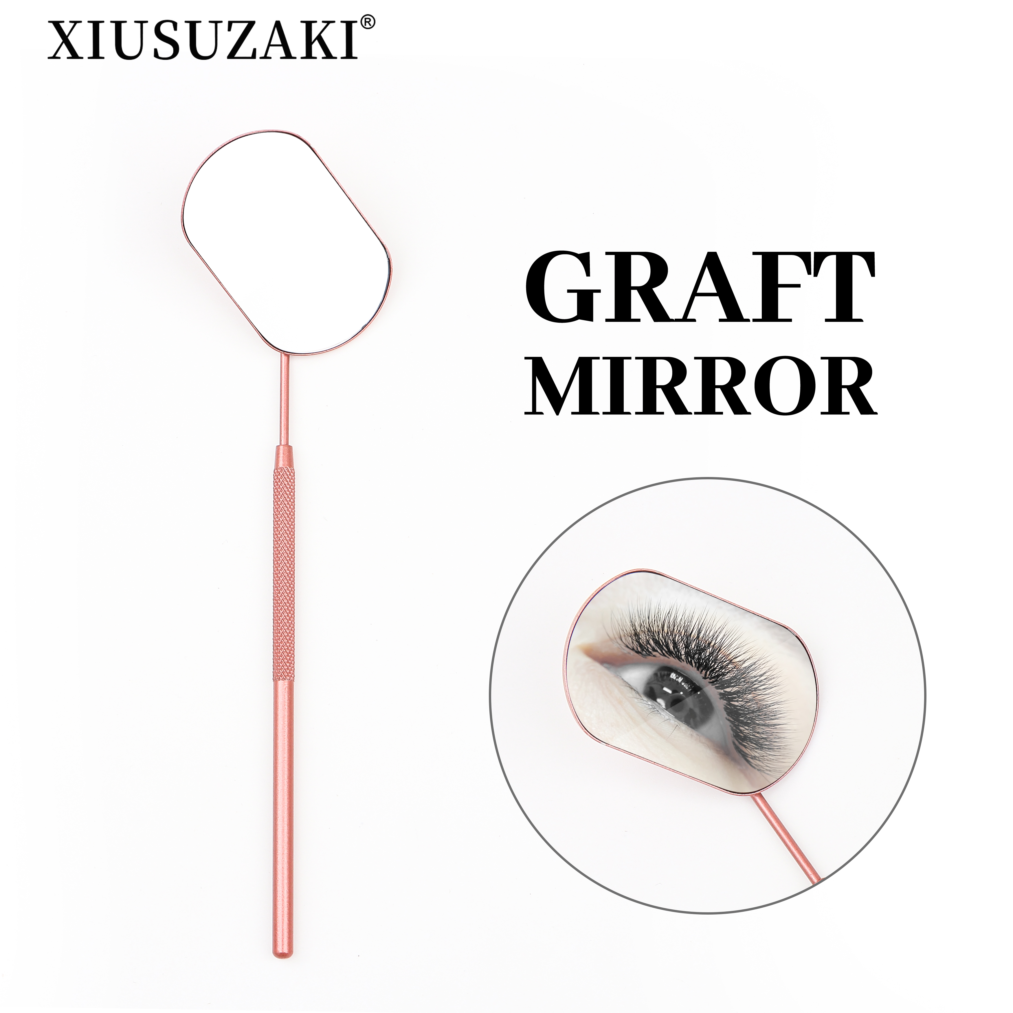 Best of XIUSUZAKI Stainless Steel Checking Mirror For Eyelash Extension Professional Makeup Tool Dental Mirrors Mouth Make Up Tools Reviews & Tips