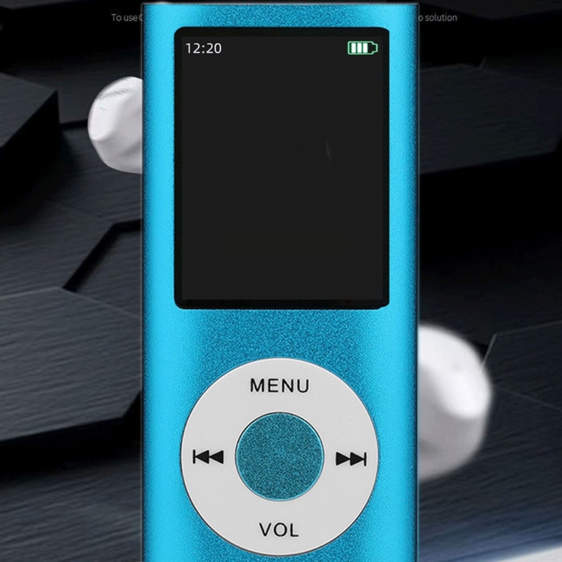 69HA 1.8'' MP3 Music Player Non-destructive Portable MP3 Walkman FM Radio Card External Ultra-thin Recording Music Player