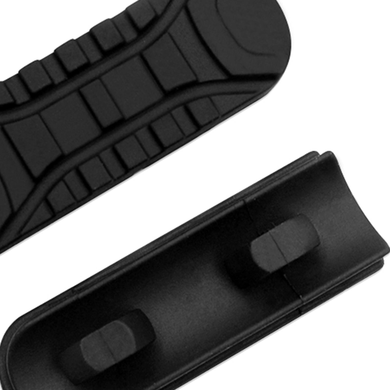 2 Pieces Motorbike Front Footrest Rubber Left and Right Foot