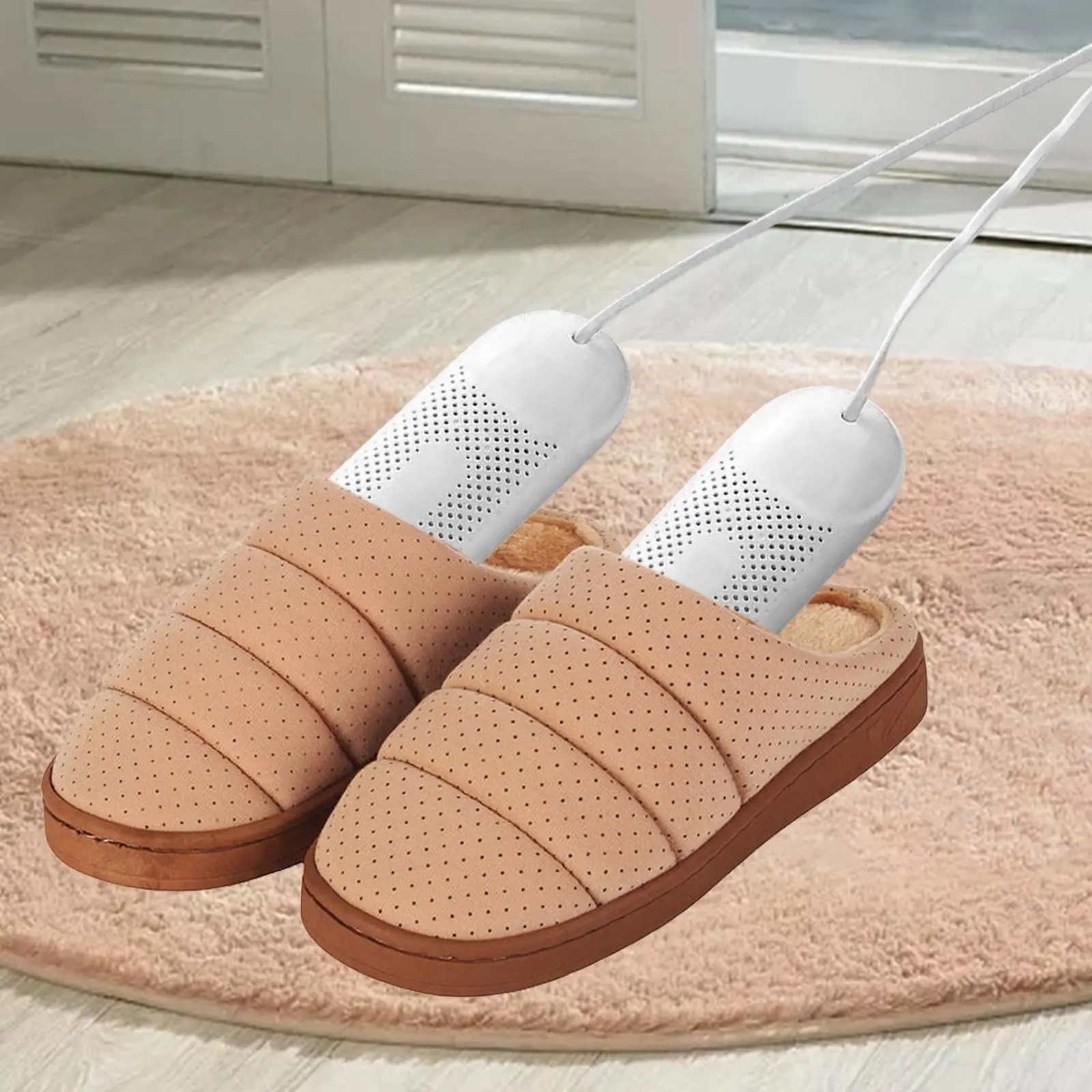 Portable Shoes Dryer Heater 360 Degree Drying Constant Temperature Shoes Warmer for Home Office Socks Adults Kids Slippers