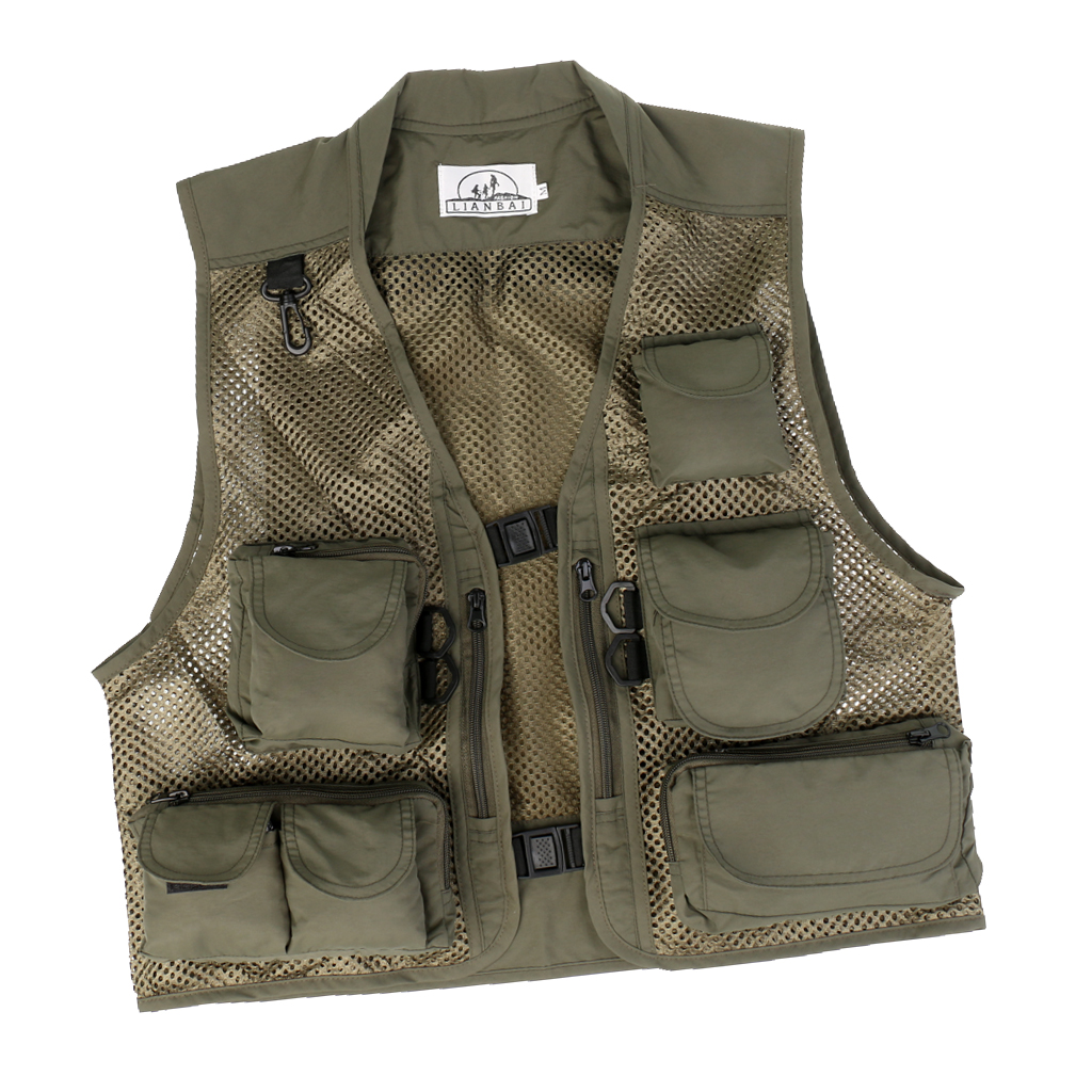 Men`s Outdoor Fly Fishing Waistcoat Waistcoat Jacket Waterproof