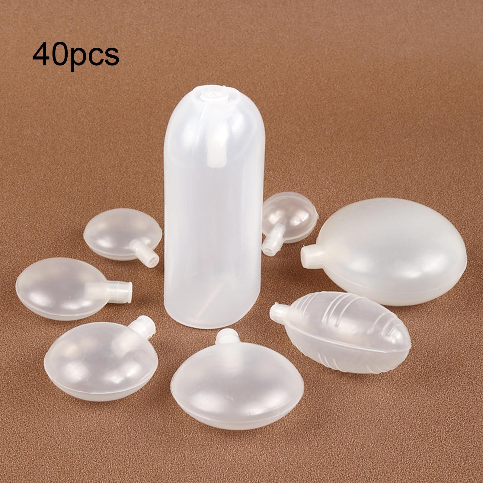 40 Pieces Replacement Squeakers (Various Sizes) Bears Making Accessory DIY Soft Doll Supplies Soft Toy Squeaker Repair Pet Toys