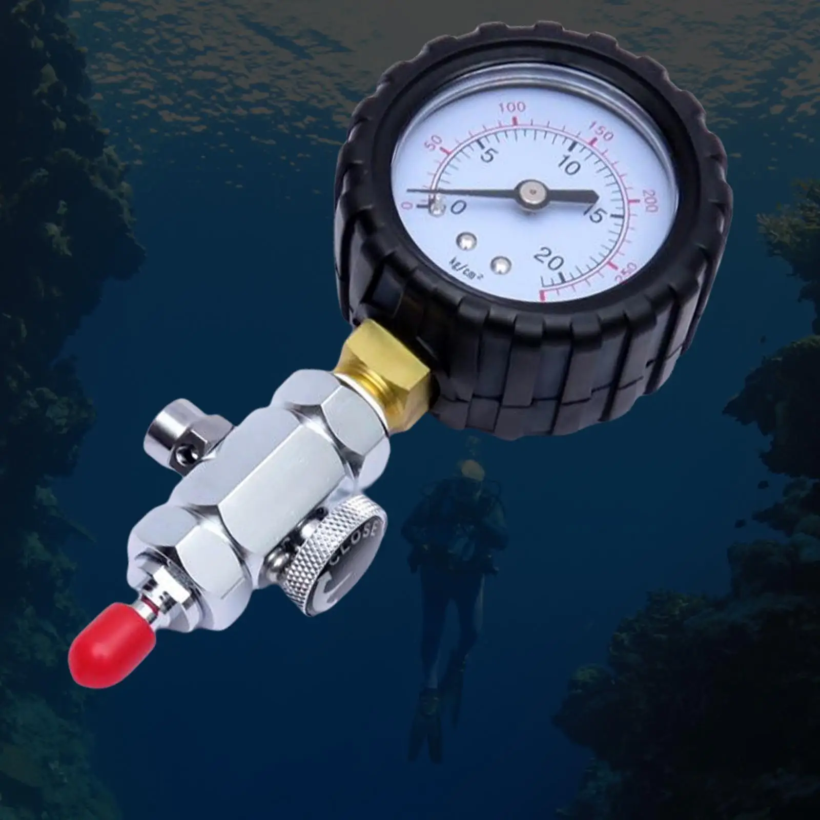 Scuba Diving Intermediate Pressure Gauge 1ST Stage Scuba Dive Tank Regulator