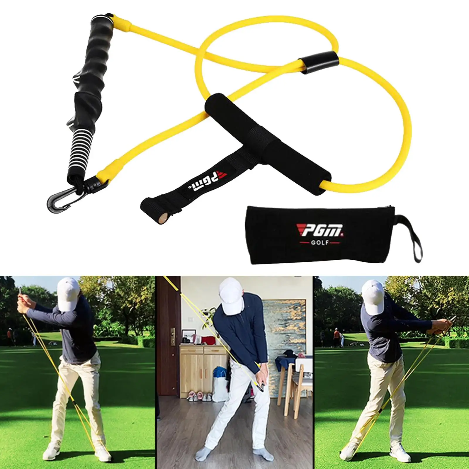 Pull Up Rope Golf Exerciser Resistance Bands Exercise Fitness  Swing Cord Training Aid Tool for Women Men Full Body
