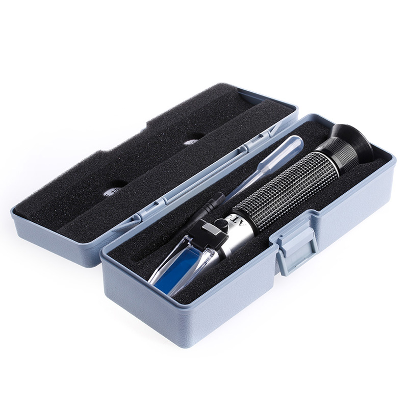 Salzgehalt Refraktometer Meter Wasser Reader Marine 0 ~ 10 % Salz Aquarium Test Tester B03E – Detail 5