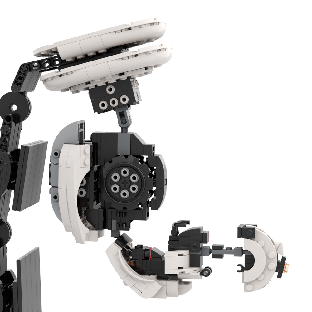 MOC классические игры, переносные строительные блоки GLaDOS, пересечение  пространства, научные креативные кирпичи, Обучающие игрушки, подарок для  детей | AliExpress