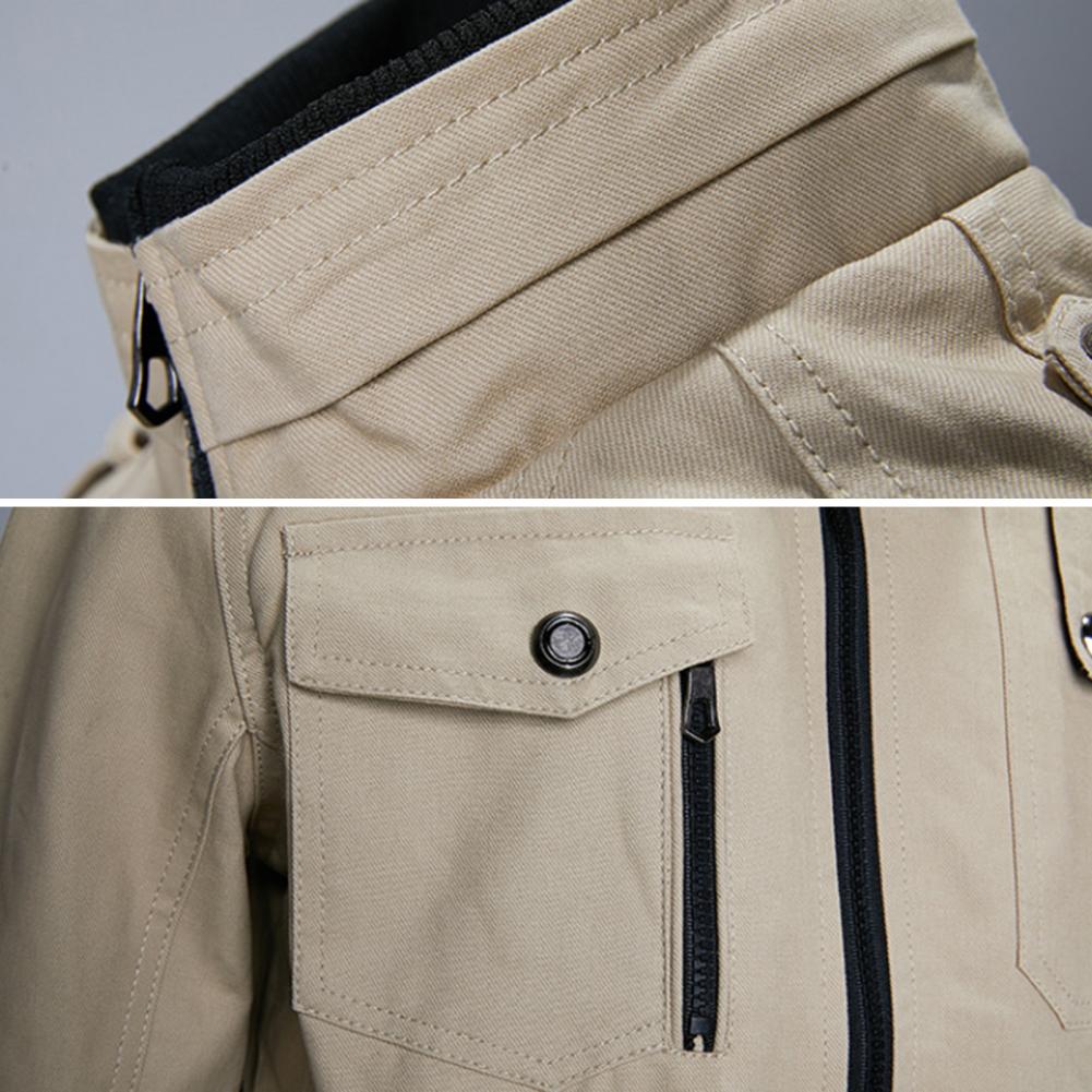 Title 14, Veste Cargo en coton pour hommes, blouson bomba...