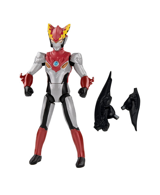 本物のウルトラマン仮面ライダーの置物,ミニ,組み立てられた武器,子供