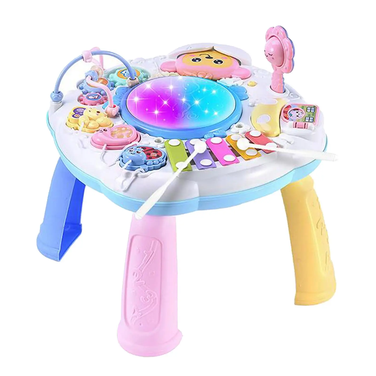 Baby Musical Montessori Toys Piano Keyboard Drum Set  Learning Educational Developmental  for Toddlers  Infant Toys