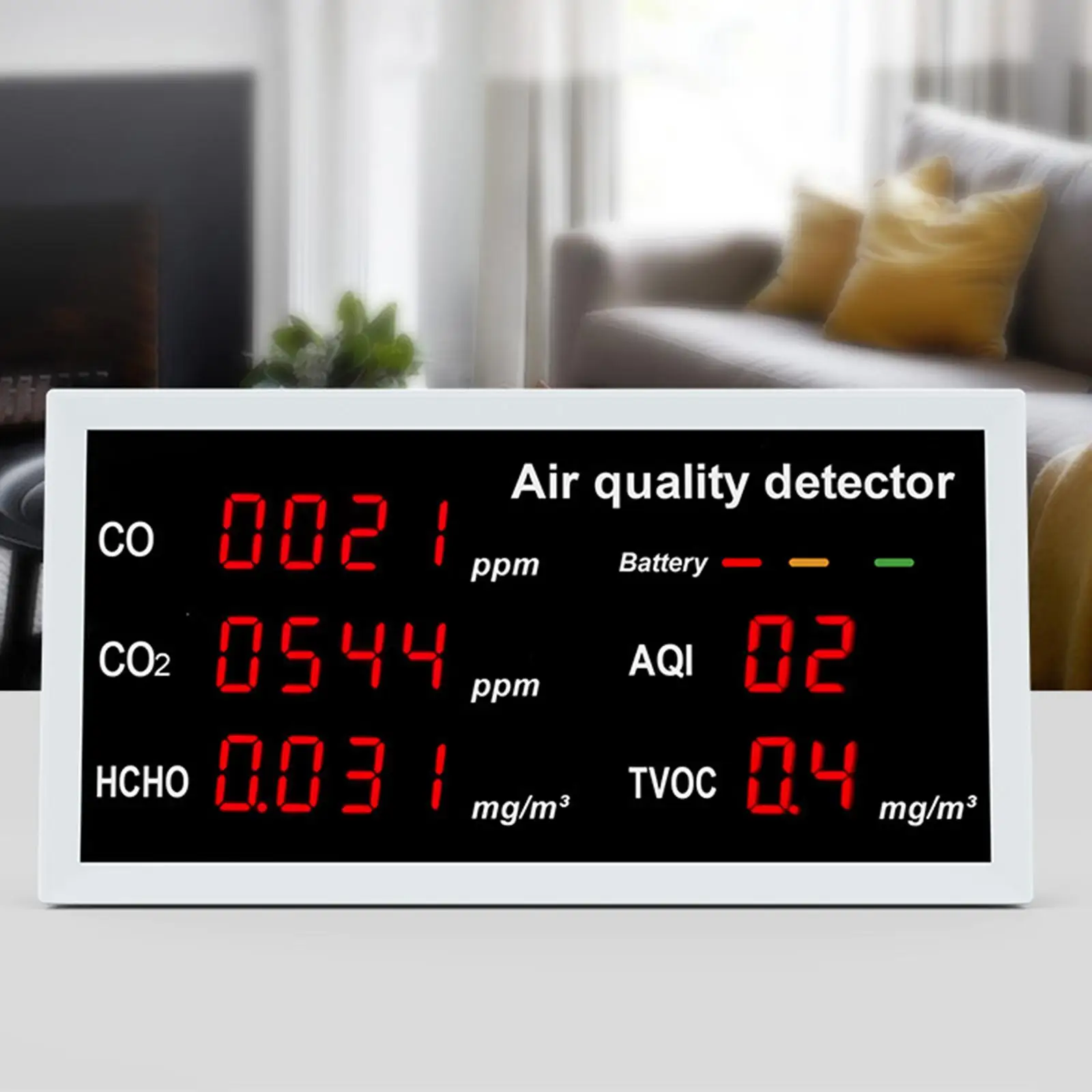 Portable Air Quality Monitor, Measure  Multi-Function  Gas , , Meter for Carbon Dioxide Home
