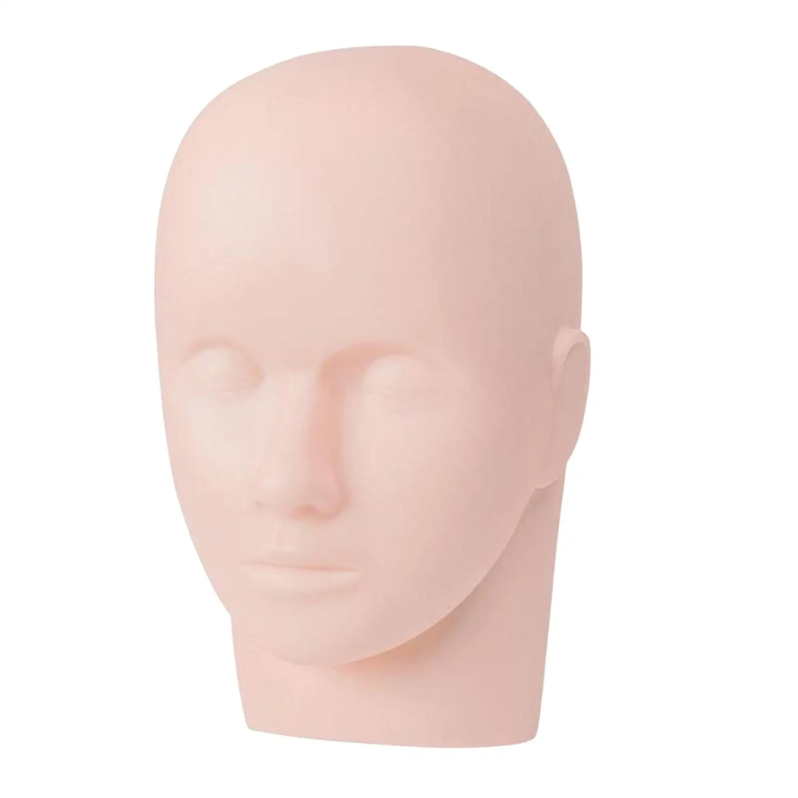 Eyelash Mannequin Head Silicone for Eyelash Extensions Beginner Beauty Salon