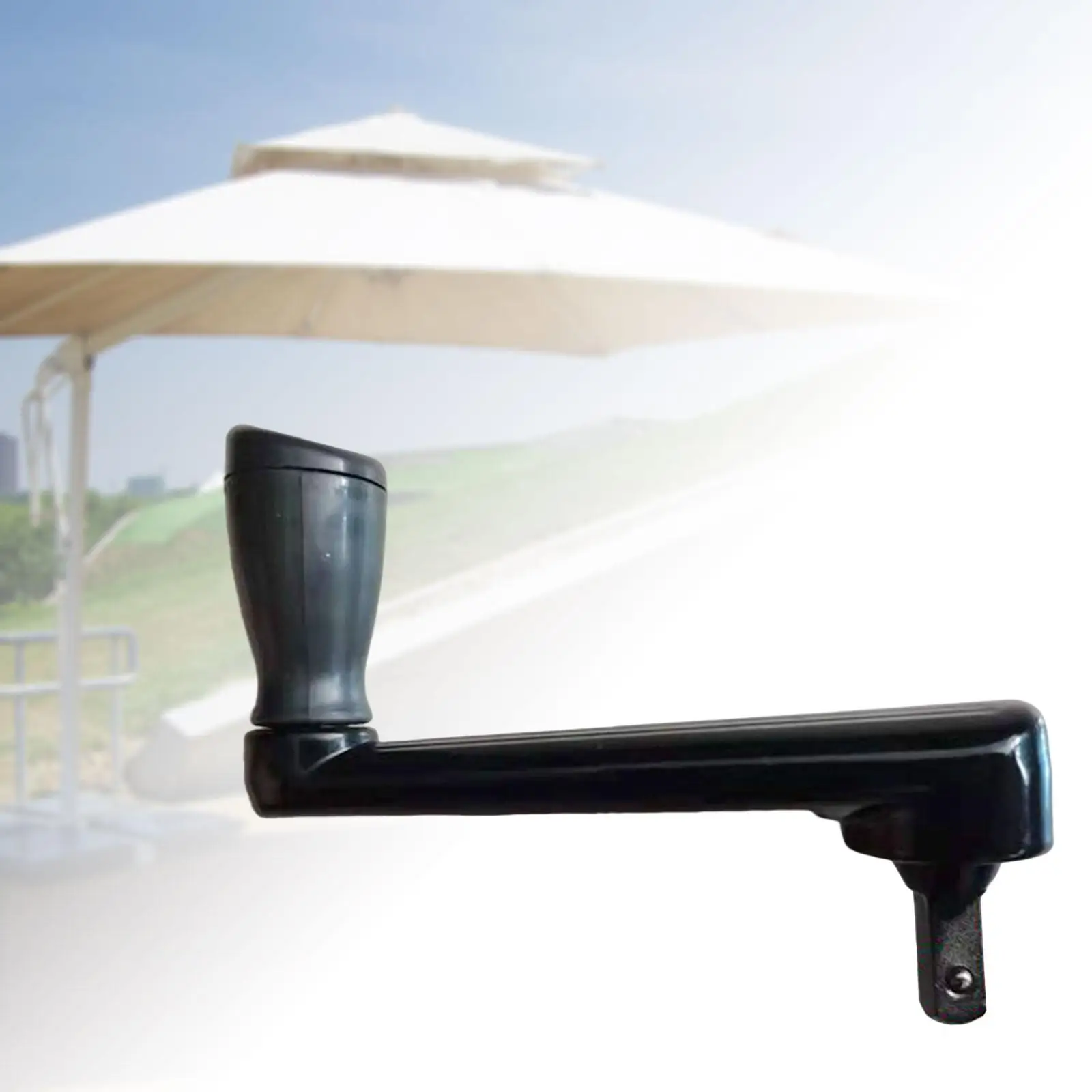 Outdoor Umbrella Rocker Handle Heavy Duty Parasol Adjustable Replace Umbrella Attachment for Courtyard Garden Balcony Yard