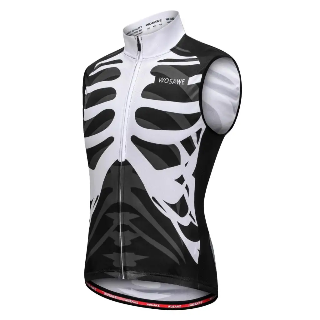High Visibility Cycling Running  Sleeveless Breathable Jersey & 