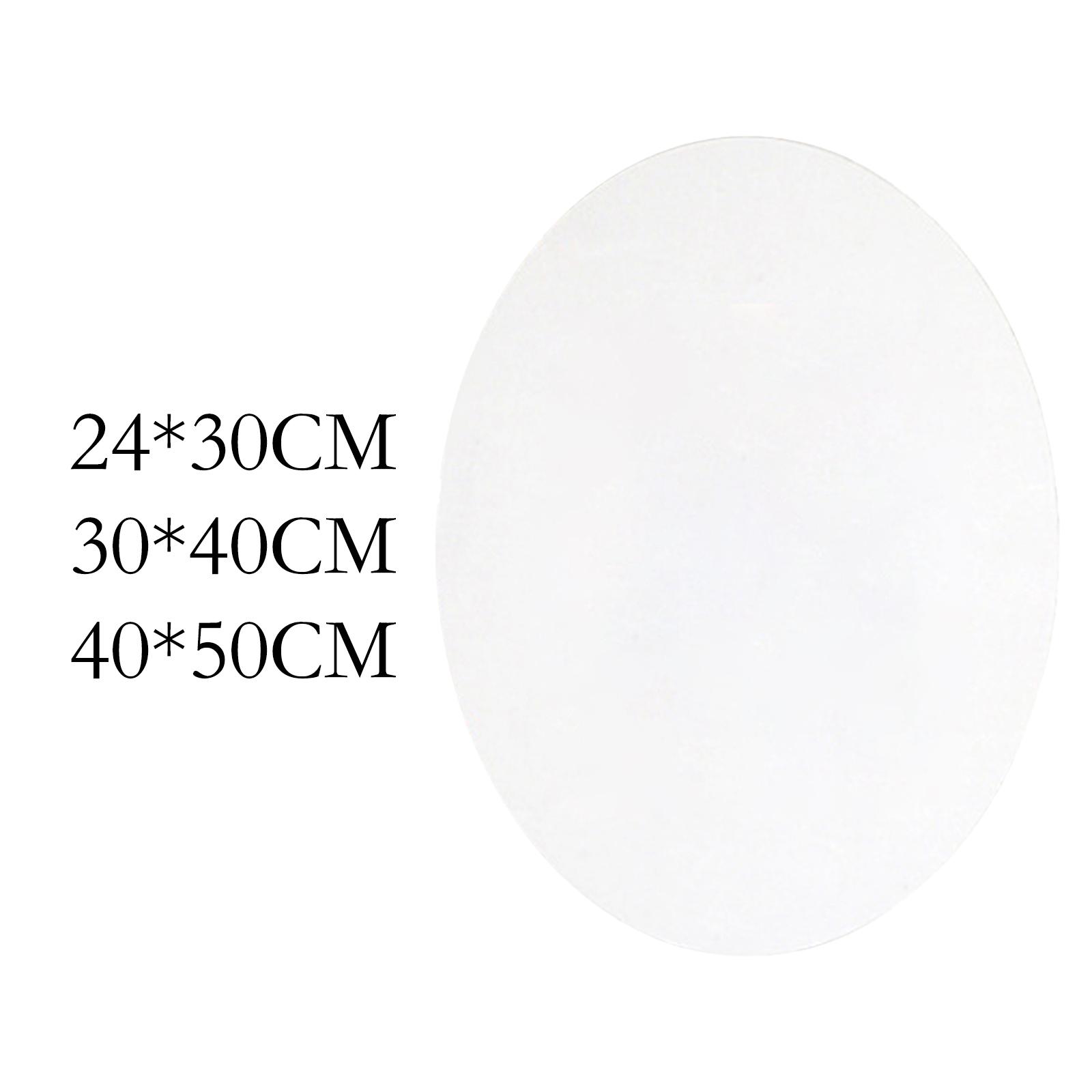 Round Canvas for Painting, Pre Stretched Cotton Canvas Boards, Circle Shaped Art Canvas Panels for Acrylic Oil Painting