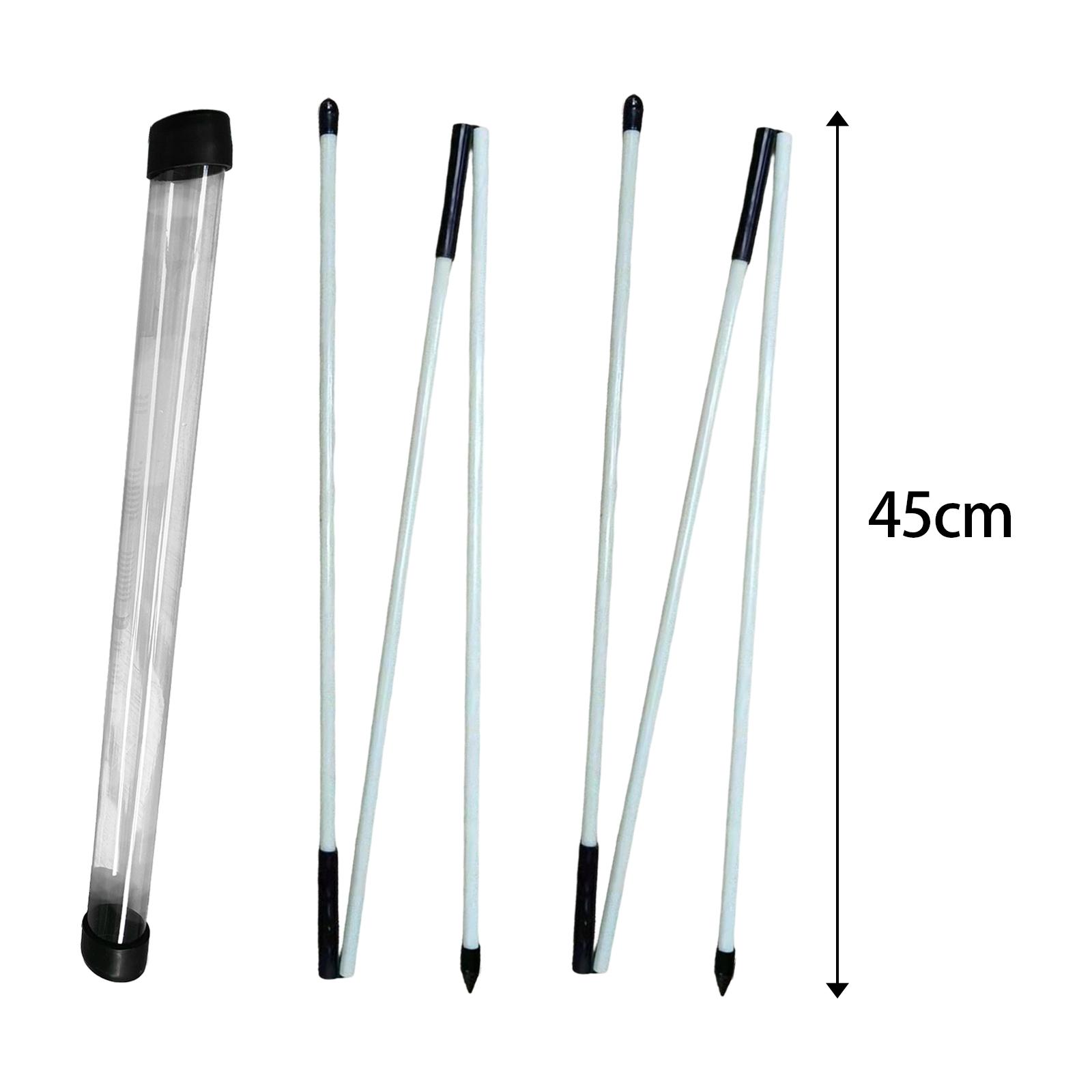 Pack of 2 Golf Alignment Training Sticks Collapsible 48 inch Golf Alignment Tool Golf Training Equipment for Putting Aiming